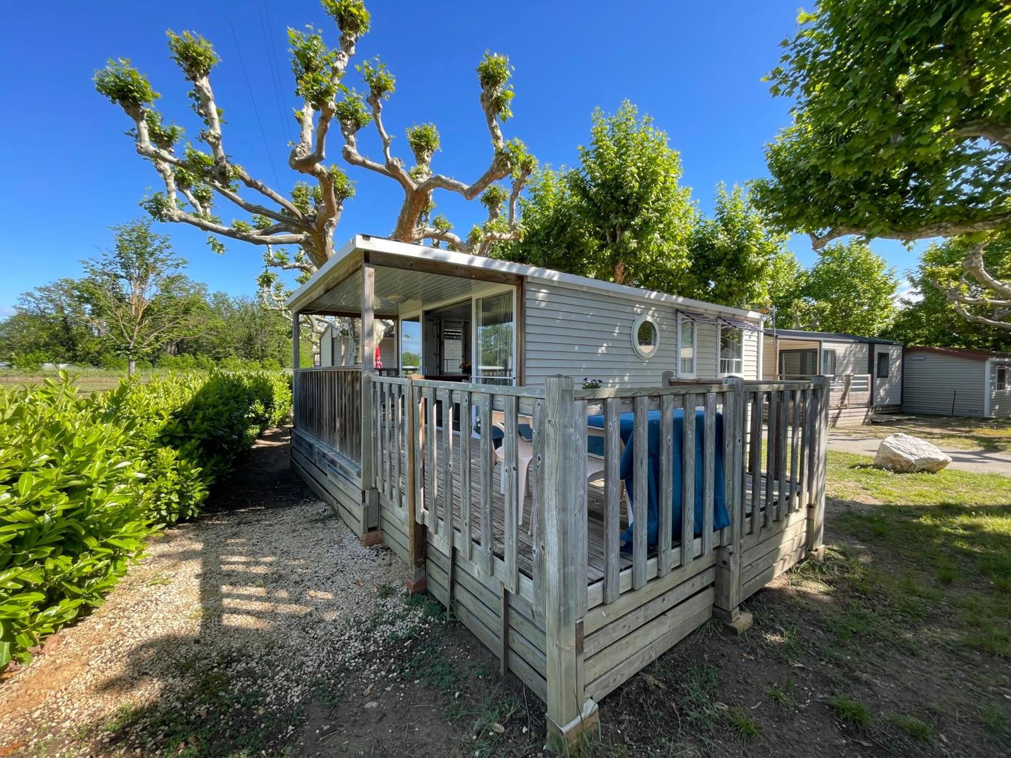 International Camping Ardeche Salavas Buitenkant foto